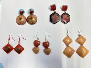 Resin earrings