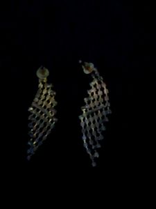 Sparkling Rhinestone Dangle Earrings