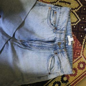 Light Wash Wide Leg Jeans