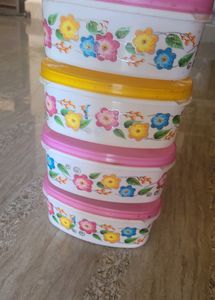 4 PC Set Of Storage Boxes