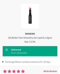 Shiseido VisionAiry Gel Lipstick