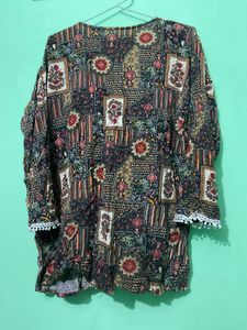 Printed Tunic Top