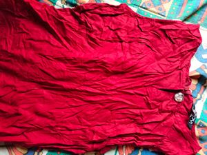 Mehroon Colour Jumpsuit For Teenage Girls.