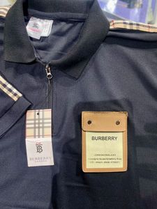 Burberry Black Polo Shirt