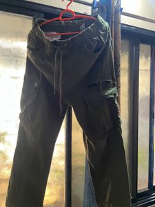 Olive Green Cargo Pants