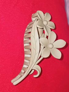 Floral Hair Claw Clip