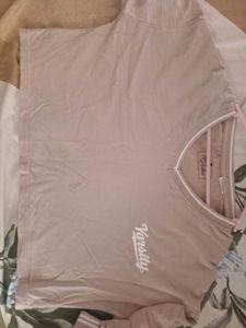 Varsity V-Neck Top