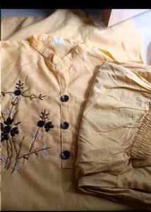 Embroidered Kurta Set