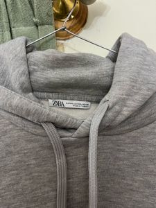 Zara Grey Oversized Hoodie