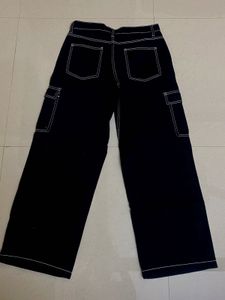 H&amp;M Black Cargo Pants