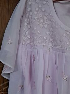 Lilac Embroidered Top🪻✨️