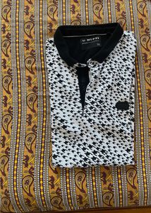 Mufti Houndstooth Polo Shirt