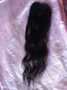 100%human Hair Silk Topper