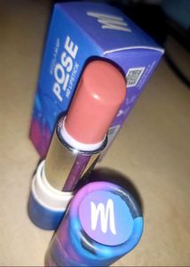 MyGlamm Pose HD lipstick soft pink peach colour