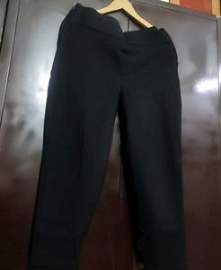 Black Trouser Pant For Girl Or Woman 34 Waist