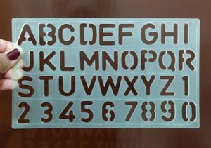 Stencil of English Alphabet!📝