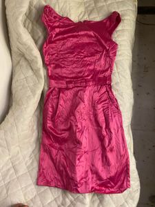 Satin Cute Dress🩷