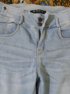 Light Blue Bootcut Jeans