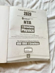 NTA errorless Physics NEET volume 1
