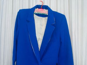 Royal Blue Statement Blazer