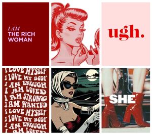Motivational Baddie Wall Stickers