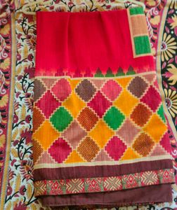 Colorful Patterned Saree