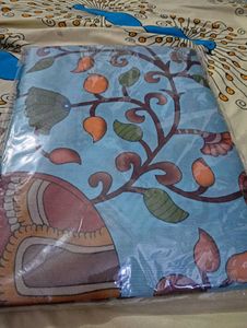 Premium Tussar Kalamkari Silk Sarees
