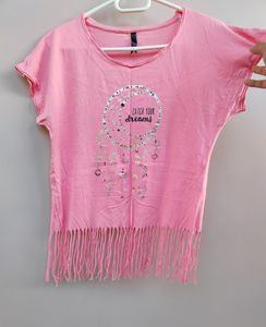 Pink Dreamcatcher Tassel T-Shirt