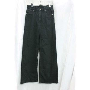 H&amp;M Black Wide Leg Jeans