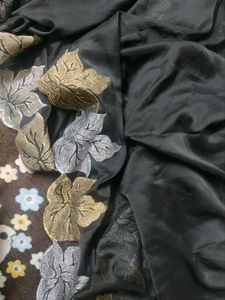Elegant Black Saree