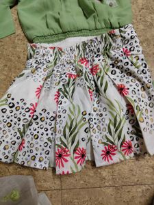 Beautiful funky top skirt