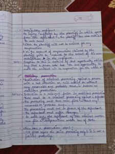 Law of Torts Notes for CLAT Preparation
