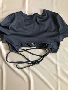 Urbanic Tie Up Crop Top