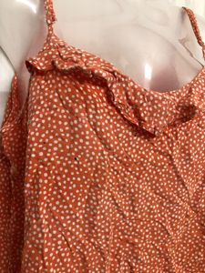 Bel &amp; Bo Orange Sleeveless Top