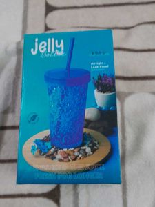 Jelly Bottle with Straw