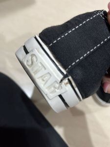 Black Canvas Sneakers