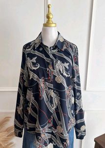H&M Vintage Paisley Print Blouse