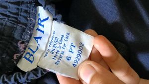 Navy Blue Casual Pants