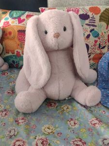 Pink Bunny Plush Toy