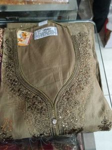 Embroidered Dress Material 2pc Combo