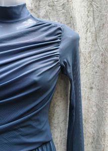 Asymmetrical Mini bodysuit