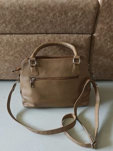 Tan Lapis O Lupo Handbag