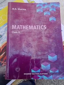 R.D. Sharma Mathematics Class X