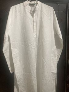 White Long Sleeve Button Down - Size 42