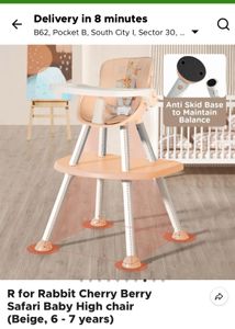 R for Rabbit High Chair