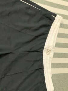 Black &amp; White Track Pants