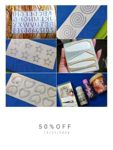 Resin Beautiful 5 Moulds