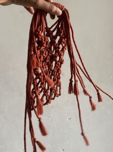 Handmade macrame Phone bag.