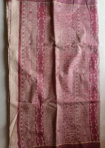 used Saree,light coloured,without blouse
