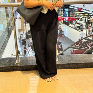 Zara Black Wide Leg Pants